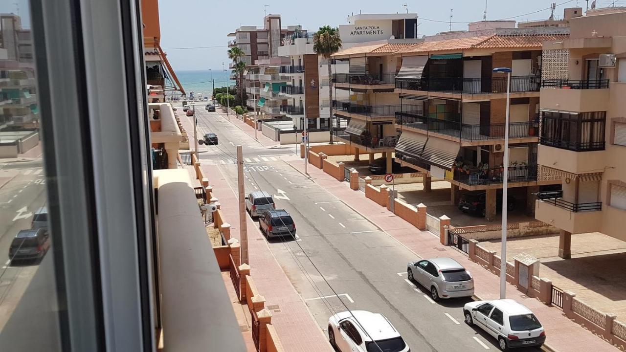 Apartamento con tres dormitorios Vista Mar Santa Pola Exterior foto
